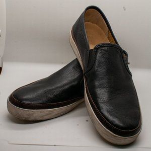 Frye Gavin Slip On Black Leather